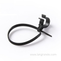 9818744 9818084 2-Piece Cable Tie With Pipe Clip